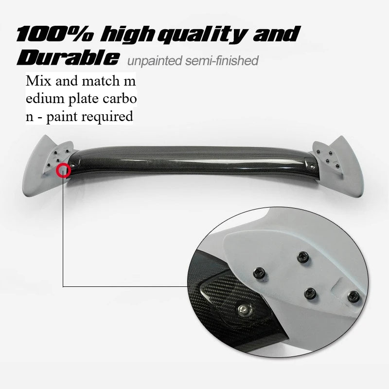 Suitable For Toyota Prius ZVW50 Series Carbon Fiber Modification GT Rear Spoiler Fixed Wind Wing Installation