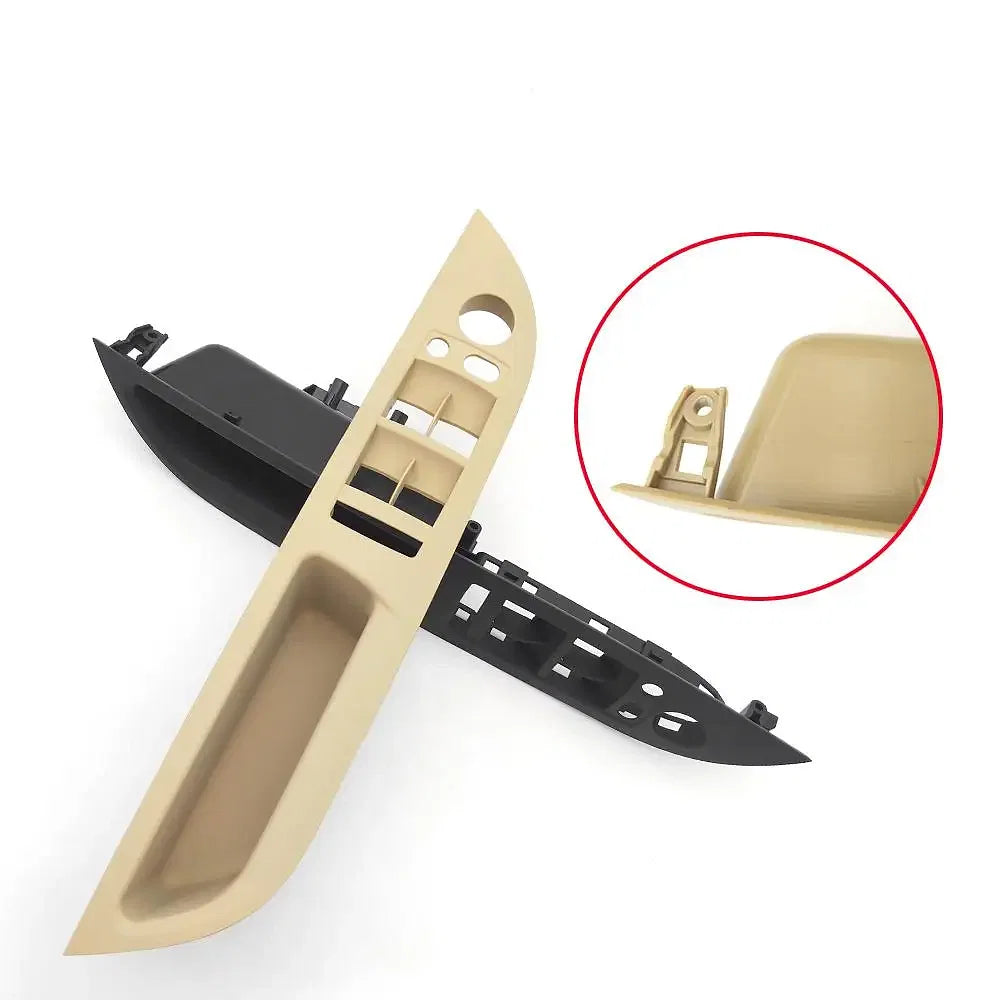 Color: Beige, Ships From: CHINA - LHD Car Interior Inner Door Handle Panel Trim Cover For BMW E60 E61 5 Series 520 525 528 2008-2010 Black Beige 51416983705 - Premium Interior Parts from NoEnName_Null - Just $31.94! Shop now at Rapidvehicles