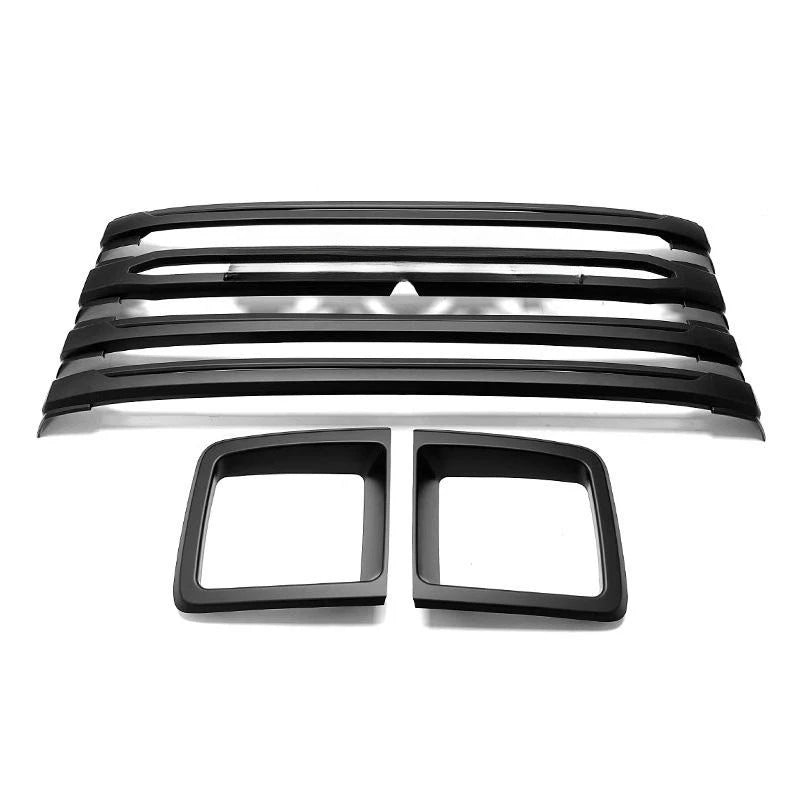 24 Second-generation Haval H9 China Net Blackening Kit, Darth Vader Decorative Strip, Front Face, Car Logo, Blackened Appearance