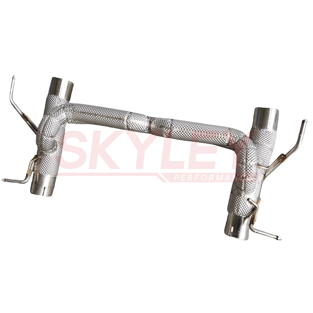SL Valve Exhaust Catback For Ferrari 488 3.9 2015 Exhaust Valvetronic Catback System Auto Engine Systems