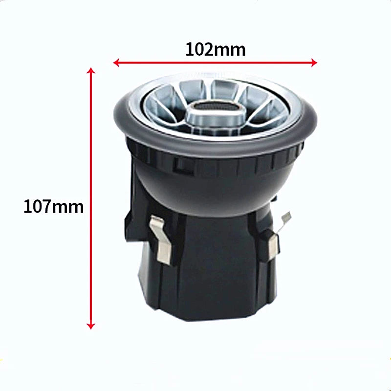 The dashboard air conditioning vent LED 64-color turbo vent is suitable for Hummer H2