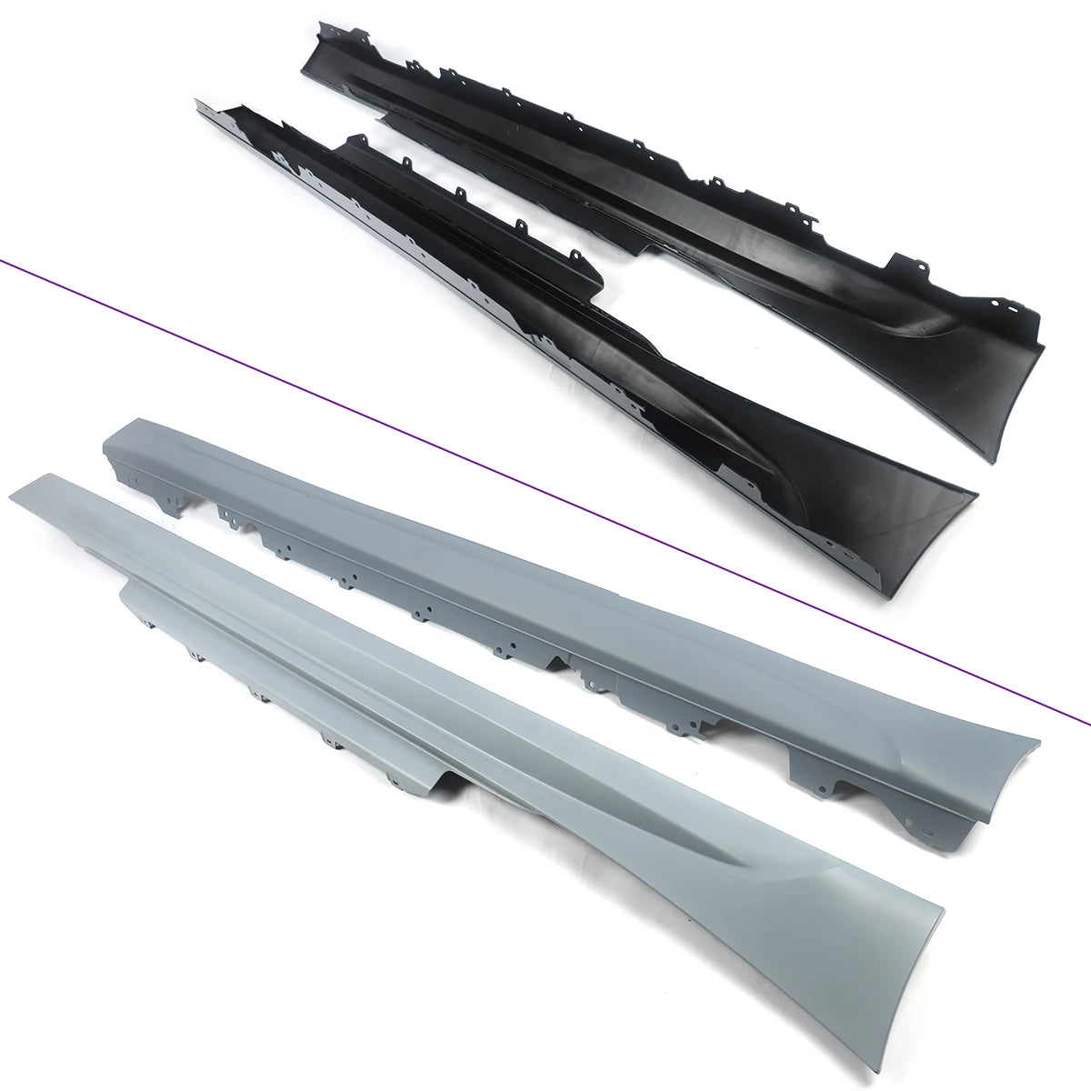 Bodykits for BMW 2 Series F22 F87 218d 220d Front Bumper Splitter Rear Diffuser Lip M2 CS Competition Style Side Skirt 2014-2021