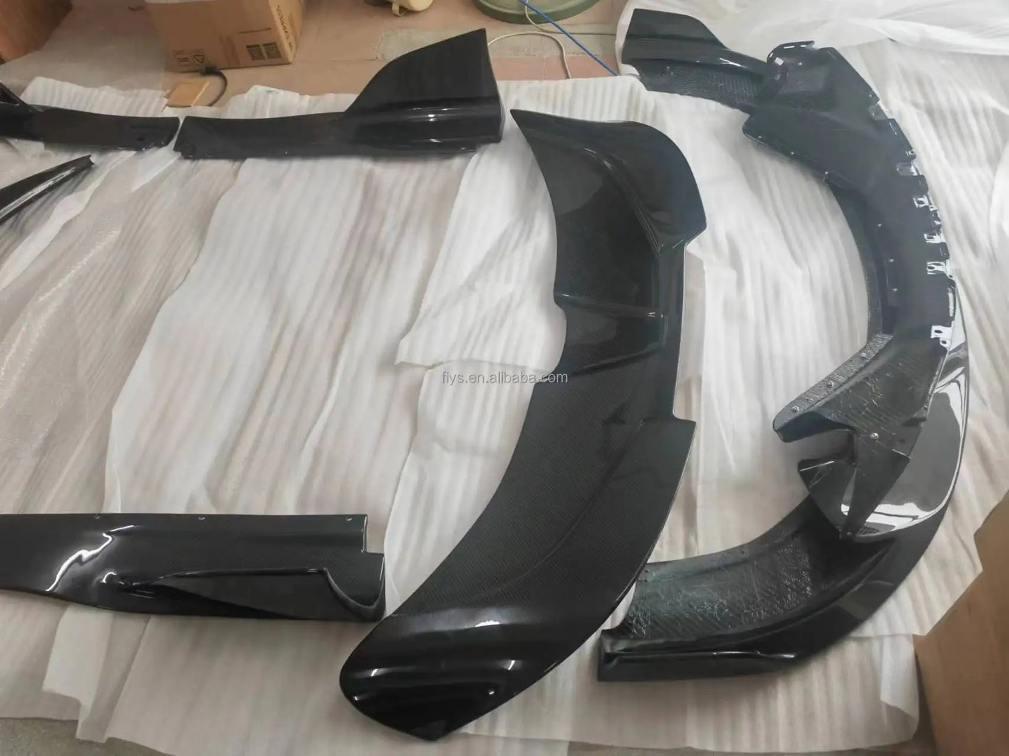 Dry Carbon Fiber Side Fenders for Mclaren 720s Coupe Not Convertble RYFT Design