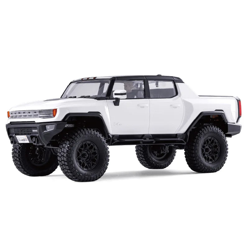 Hot FMS 1:18 Hummer EV Pickup Truck RC Car Remote Control Off-Road Climbing Simulation Model Toy Ideal Festival Gift For Kids - Use code SHOPAPP15 to get 15 percent off free shipping USA
