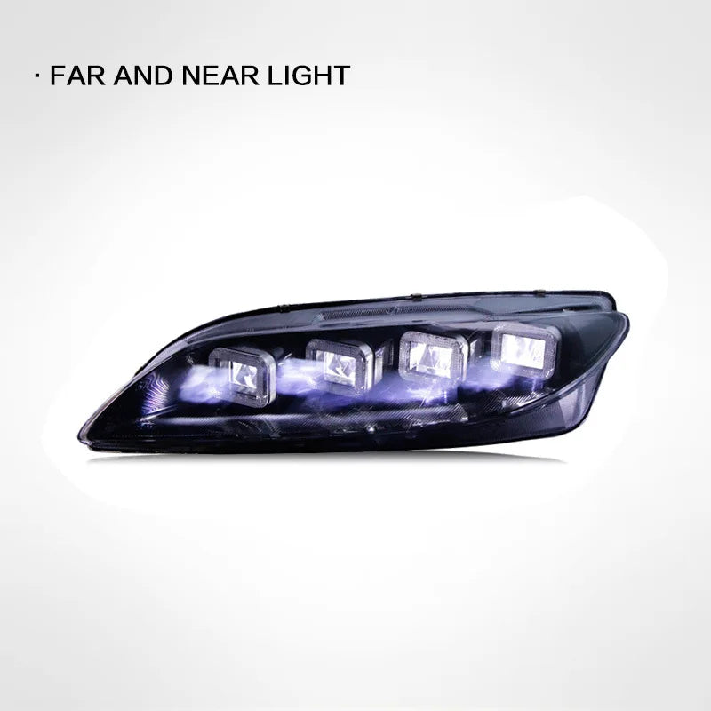 Full LED Dynamic Flow Headlamp Upgrade Bugatti Headlight Assembly Head Light For Mazda 6