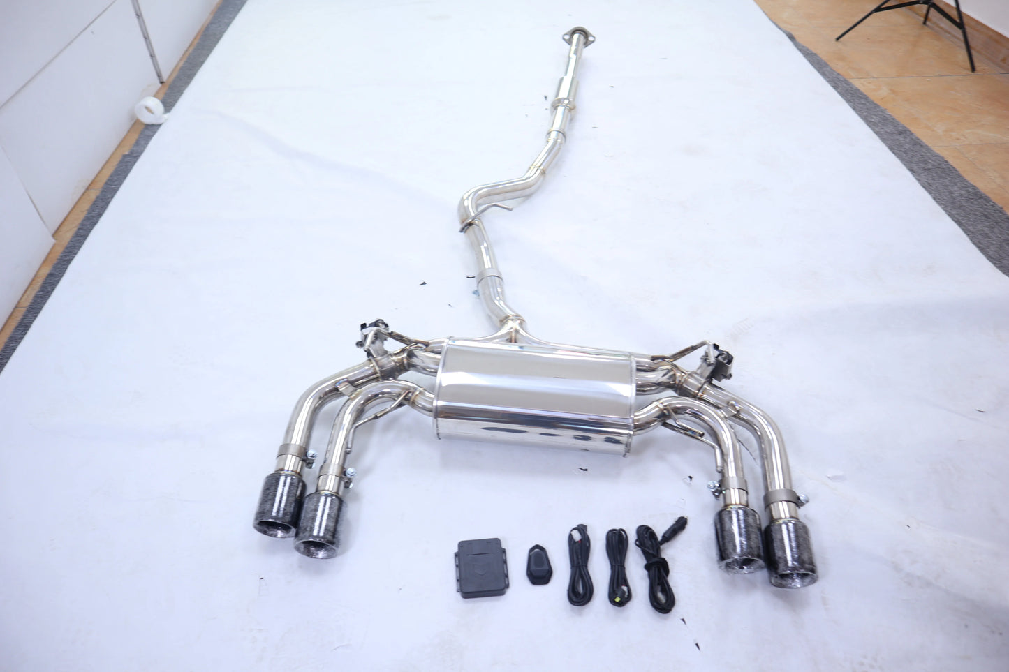 OUCHI Factory Direct Sales For Subaru Impreza WRXSTI Sedan 2007-2010 Stainless Steel With Electronic Valve Exhaust Catback