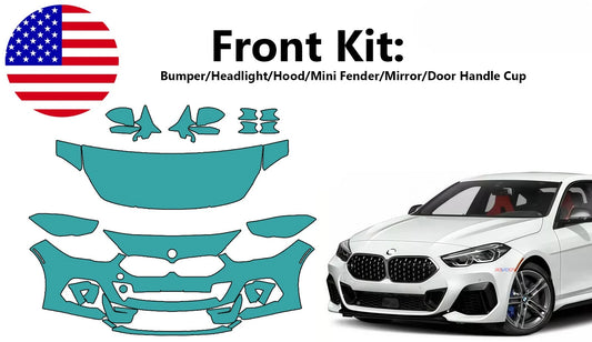8.5mil For BMW 2 Serie Gran Coupe M Sport 2020-2025 Front Paint Protection Film PreCut
