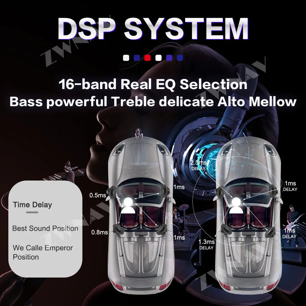 2023 Gen Dual Screen 8+256G Android12 Car GPS Navigation For Maserati GT/GC Gran Turismo Multimedia Player Headunit Auto Carplay