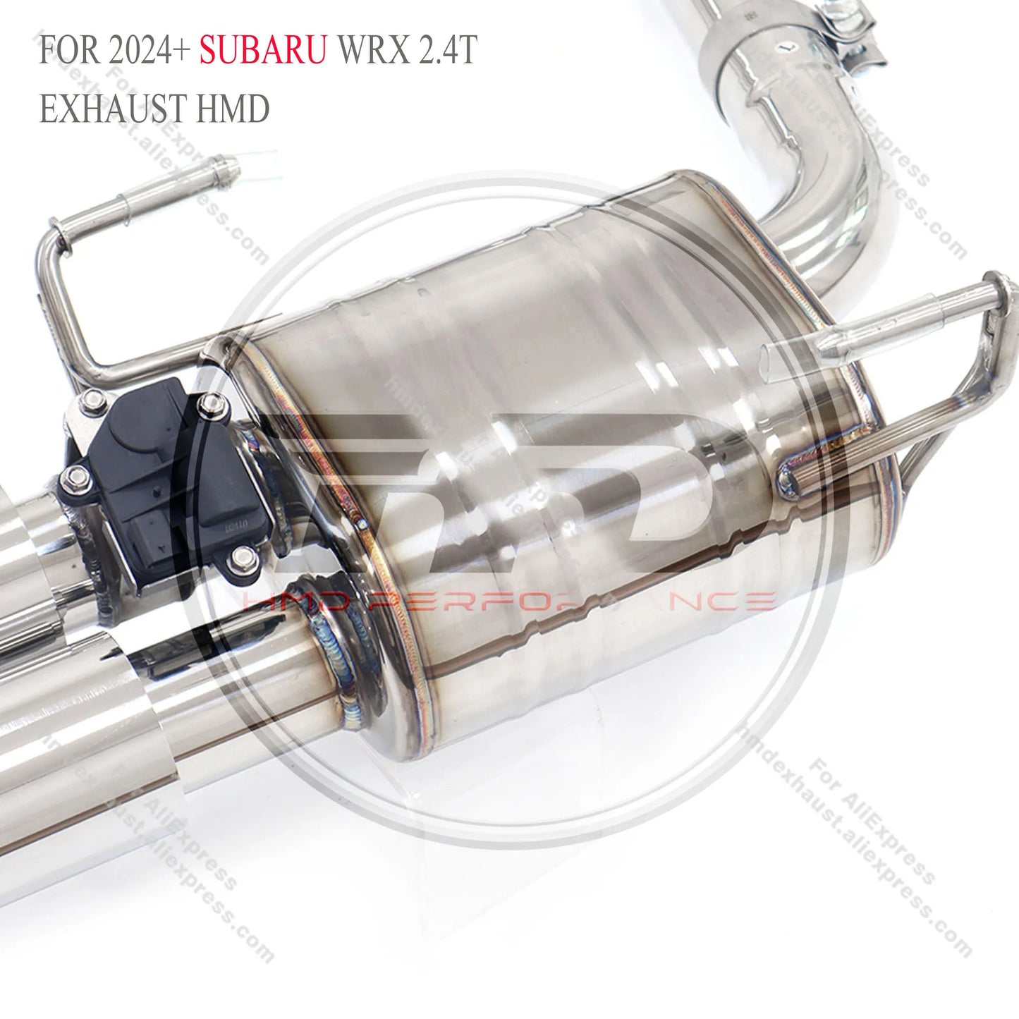 HMD Exhaust Muffler Valve Pipes Auto Performance Parts for 2024+ Subaru WRX 2.4T Valves Exhaust