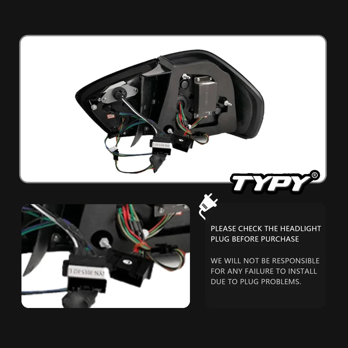 TYPY Car Lights For BMW 3 Series E90 Taillights 2009-2012 LED Projetor Tail Lamp Daytime Running Light Automotive Accessories