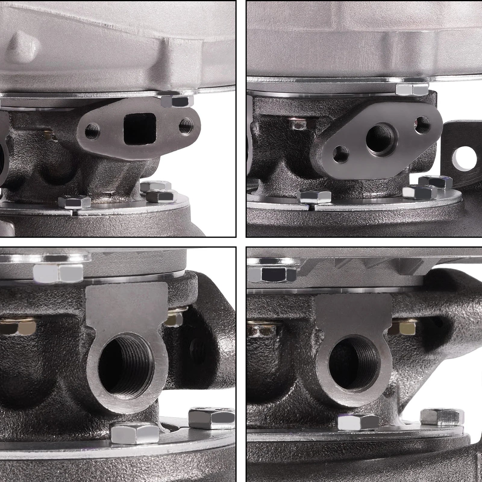 GT30 GT3037 GT3076 4 bolts Flange A/R 0.6 0.82 Water Cool Universal Turbocharger for All 4 / 6 cyl 2.5L-3.0L engines