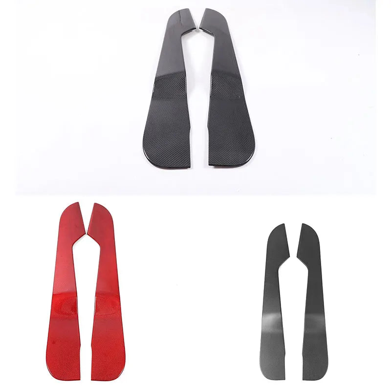 Real Carbon Fiber For Lotus Emira 2021-2023 Car Inner Door Anti Kick Panel Protector Cover Decorative Sticker Car Accessories