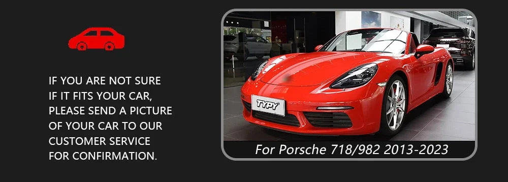 TYPY Car For Porsche Cayman 718 982 Headlight 2013-2023 Upgrade Modified New DRL Dynamic Turn Signal LED light Auto Accessories