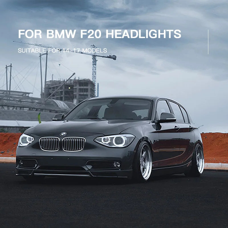 For BMW 1 Series F20 2014-2017 Car Auto Parts Headlight Assembly LED Lights Lamp DRL Signal Plug And Play Daytime Running