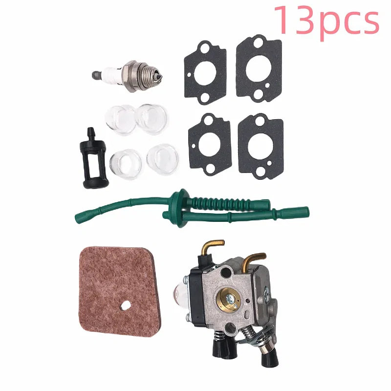 Color: Yellow - Carburetor Trimmer Kit For Stihl FS 38 45 46 55 55R 55RC 45C 45L 45EZ 55EZ 55C 55T 74 75 76 80 85 310 KM 55 55R HL45 FC55 - Premium Engines & Engine Parts from ZHAOZOUL - Just $15.21! Shop now at Rapidvehicles