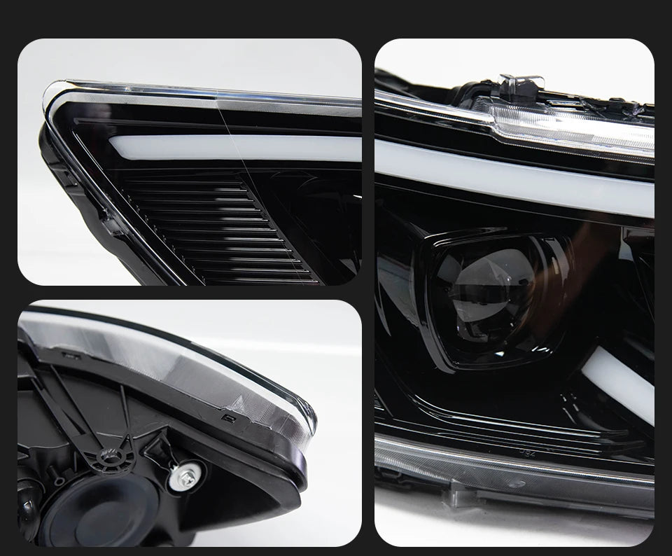 AKD Car Styling for Dodge JCUV Journey 2009-2016 LED Headlight Fiat Freemont LED DRL Hid Angel Eye Bi Xenon Beam Accessories