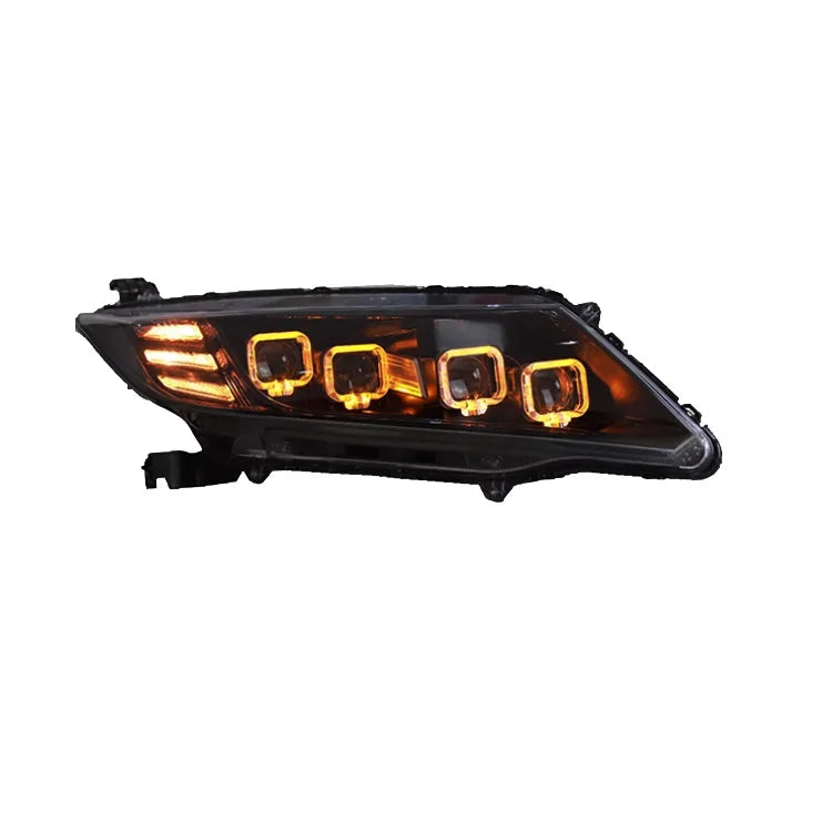 Car Assembly Head Lamp Modified LED Head Lights Front Lamp HeadLights For Honda CITY Bugatti Style 2014+