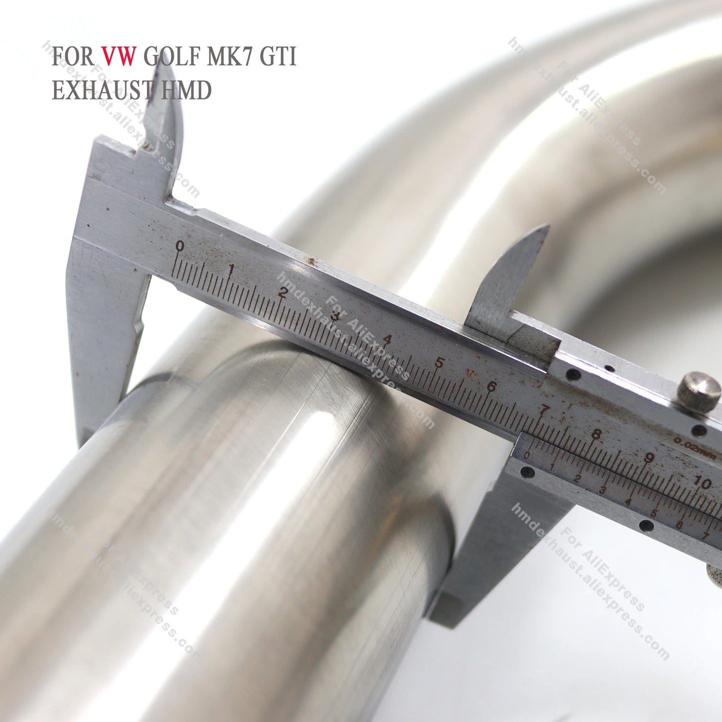 HMD Exhaust System Stainless Steel Performance Catback for Volkswagen Golf GTI MK7 2.0T Muffler With Single Valve