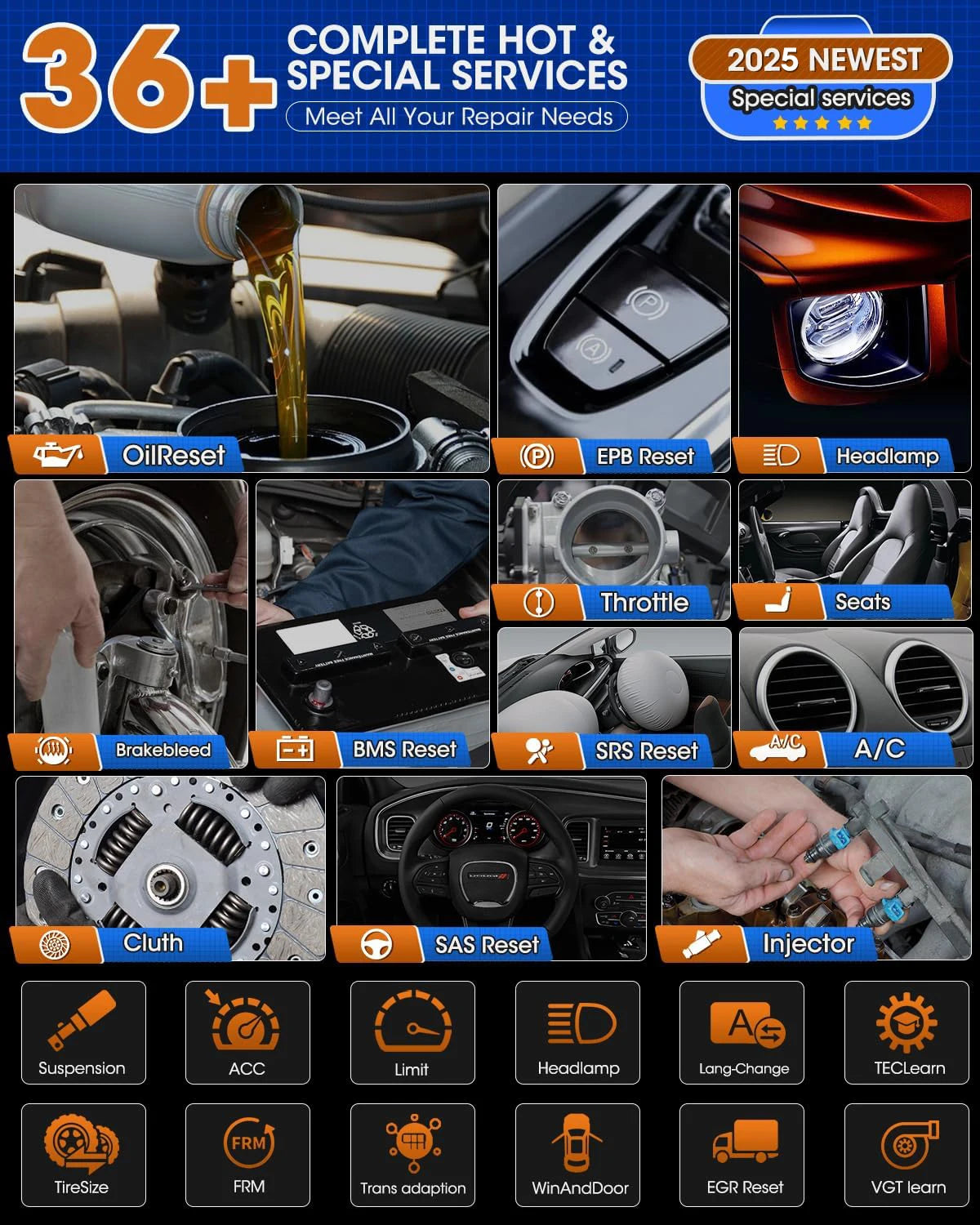 Autel MK906 PRO MK906Pro Автомобильный диагностический инструмент с аппаратным обеспечением ультра-уровня, обслуживанием 36+