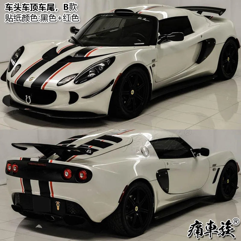 Car sticker FOR lotus Evora 410 Exige sports car decoration modification parallel line Decal fashionable sports film accessories