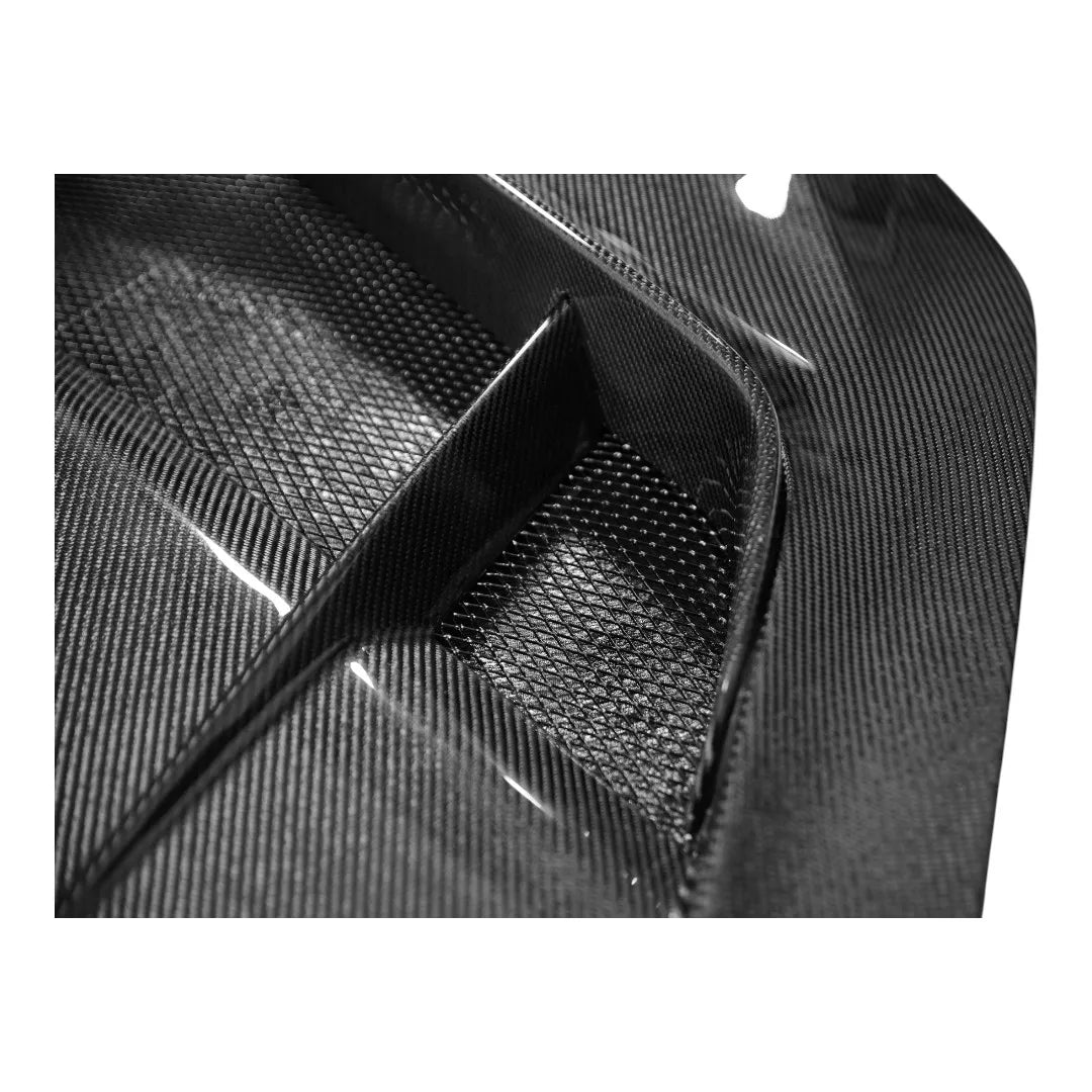 ZR1 Style Carbon Fiber Front Engine Hood Bonnet with Big Vents New Condition for Chevrolet Corvette C8 Z06 Stingray 2020-2025