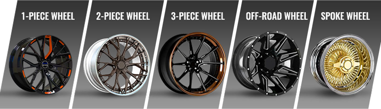 RCSR Center Locking Wheel Hub18 19 20 21 22 Inch Custom Finishes Forged Monoblock Aluminum Alloy Wheel Rim For Alfa Romeo GIULIA