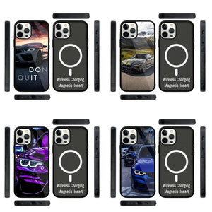 Color: Gold, Material: PE - Blue Red Car for B-BMW   Phone Case Strong Magnetic For IPhone 15,14,13,Pro,Max,Plus,11,12,Mini For Magsafe Wireless Charging - Premium Mobile Phone Accessories from NoEnName_Null - Just $10.99! Shop now at Rapidvehicles