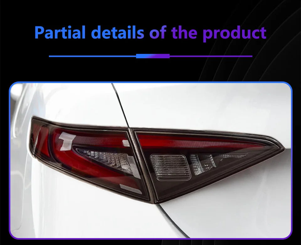 For Alfa Romeo Giulia 2016-2023 Led Car Taillights Assembly Upgrade New Style Highlight Flashing Signal Light Tools Accessories