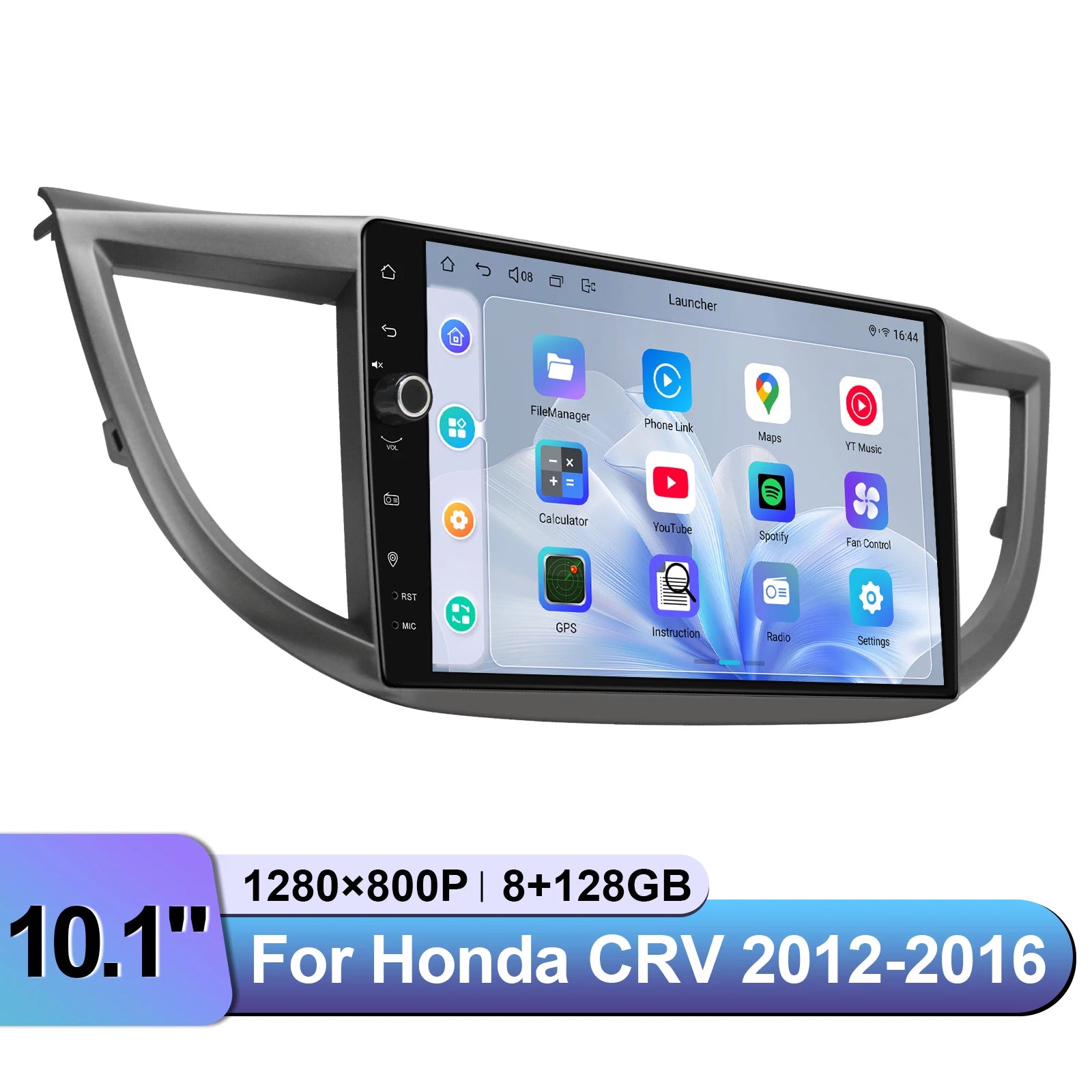 JOYING 10.1"Android 13.0 Car Stereo Radio Multimedia Playere Head Unit With Apple Carplay Android Auto For Honda CRV 2012-2016