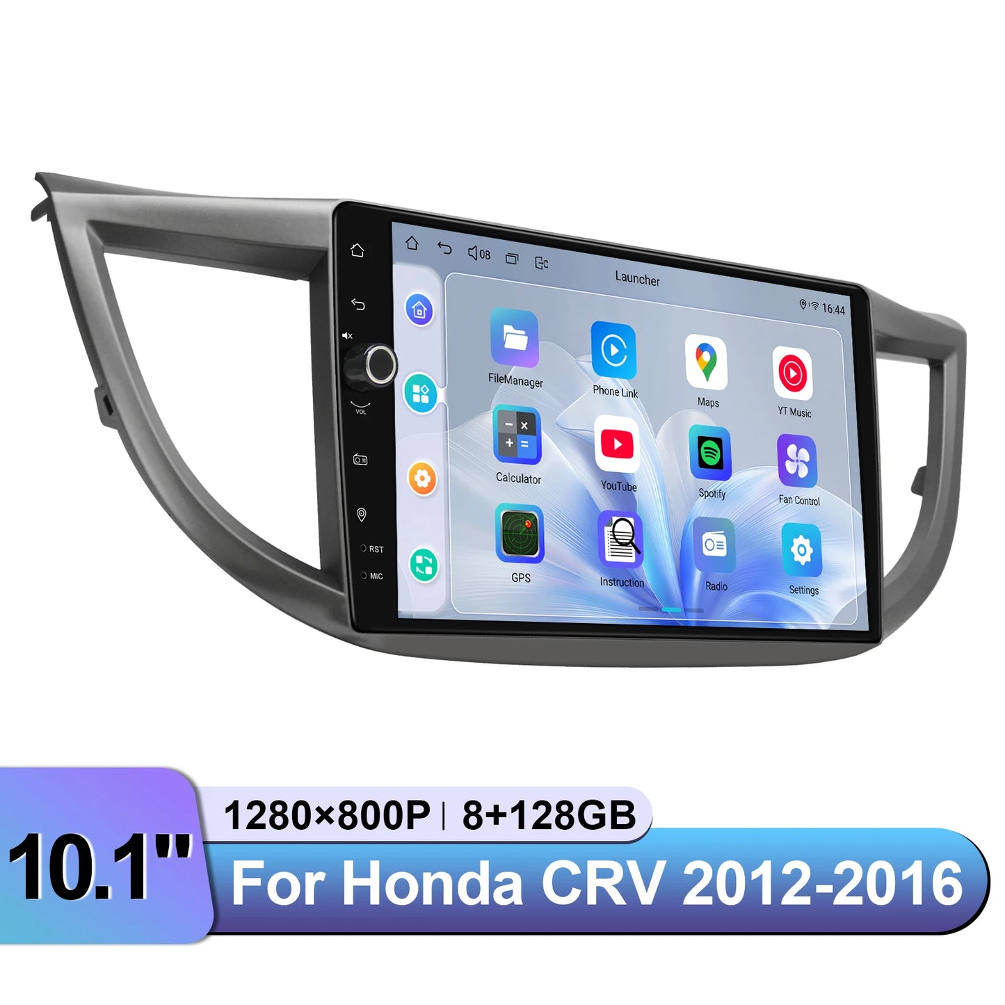 JOYING 10.1"Android 13.0 Car Stereo Radio Multimedia Playere Head Unit With Apple Carplay Android Auto For Honda CRV 2012-2016