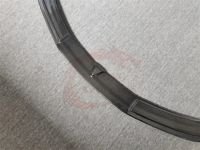 V Style Carbon Fiber Front Lip Front bumper spoiler for Ferrari 458 Italy spider Body Kit