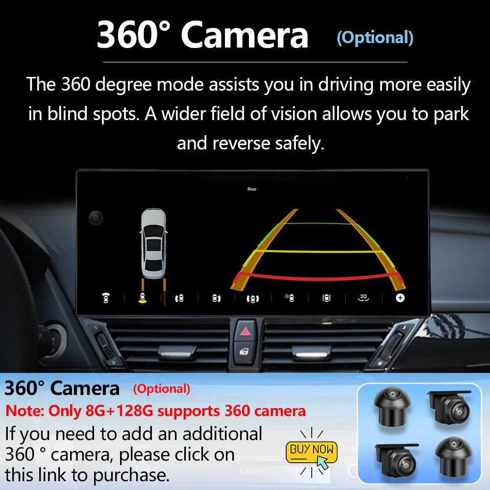 RHD For BMW 5 Series F10 F11 2011 - 2017 Android Wireless Carplay Radio Multimedia Player GPS WIFI DSP Stereo Screen Accessories