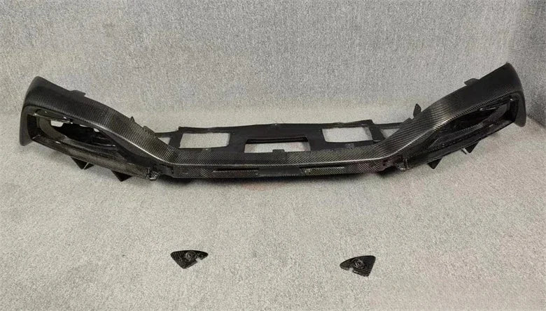 Perfect Fit For Aston Martin Vantage upgrade TM Style Real Dry Carbon Fiber Rear Bumper Lip Rear Diffuser bodykit