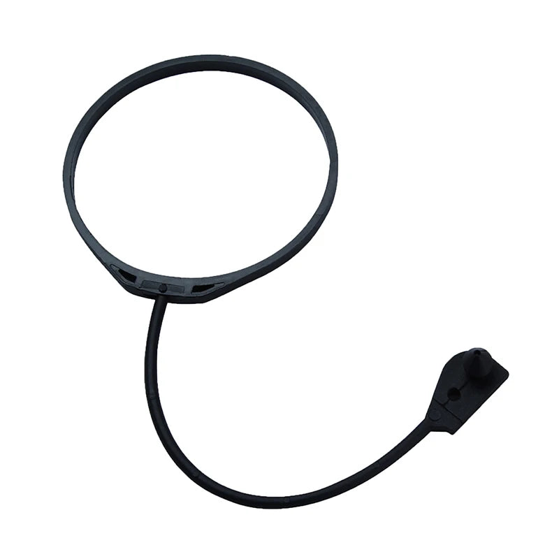 Car Fuel Filler Cap Strap Tether Cord Line Cable Rope Ring Black Fit For Jaguar XF 2008 2009 2010 2011 2012 2013 2014 2015