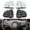 Color: Black - Car Steering Wheel Menu Control Switch Buttons For Mercedes Benz A B GLA GLS GLE V Class W176 W246 W156 W166 W292 W117 W218 W231 - Premium Interior Parts from NoEnName_Null - Just $34.82! Shop now at Rapidvehicles