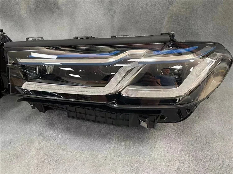 For BMW G30 G38 2017-2021Projector Lens Headlight Auto Head lamp Reverse Brake Fog Front lights DRL Plug and Play IP67 2pcs/Set