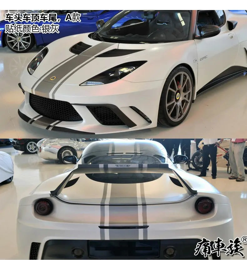 Car sticker FOR lotus Evora 410 Exige sports car decoration modification parallel line Decal fashionable sports film accessories