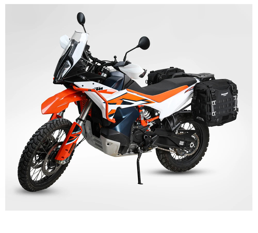 Rhinowalk Motorcycle Side Bag 35L Waterproof Quick Release Saddle Bag For BMW R1300GS R1250GS R1200GS S1000XR Motorbike Luggage