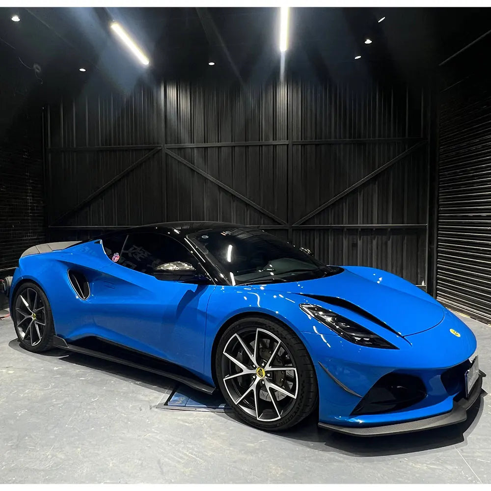 Side Skirts Real Dry Carbon Fiber For Lotus Emira Trim Body Kits Car Accessories Auto Parts