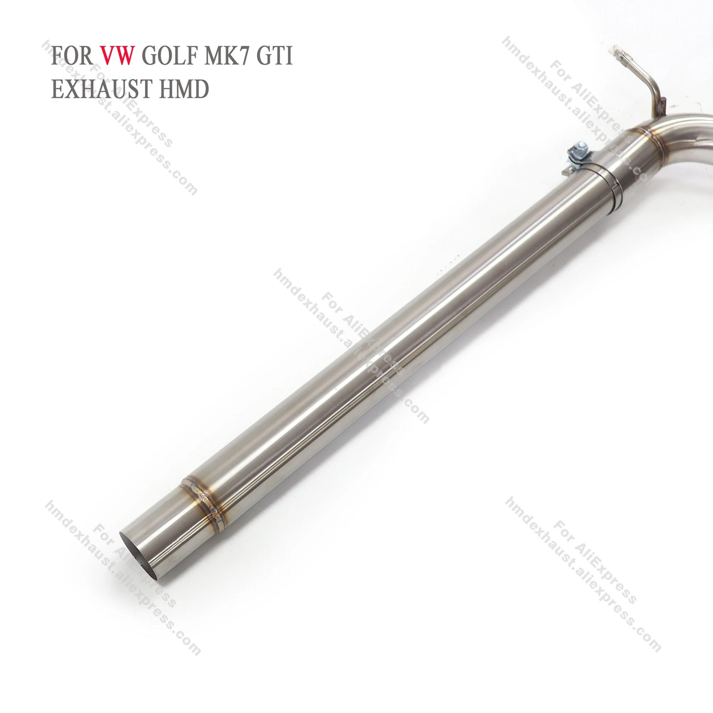 HMD Exhaust System Stainless Steel Performance Catback for Volkswagen Golf GTI MK7 2.0T Muffler With Single Valve