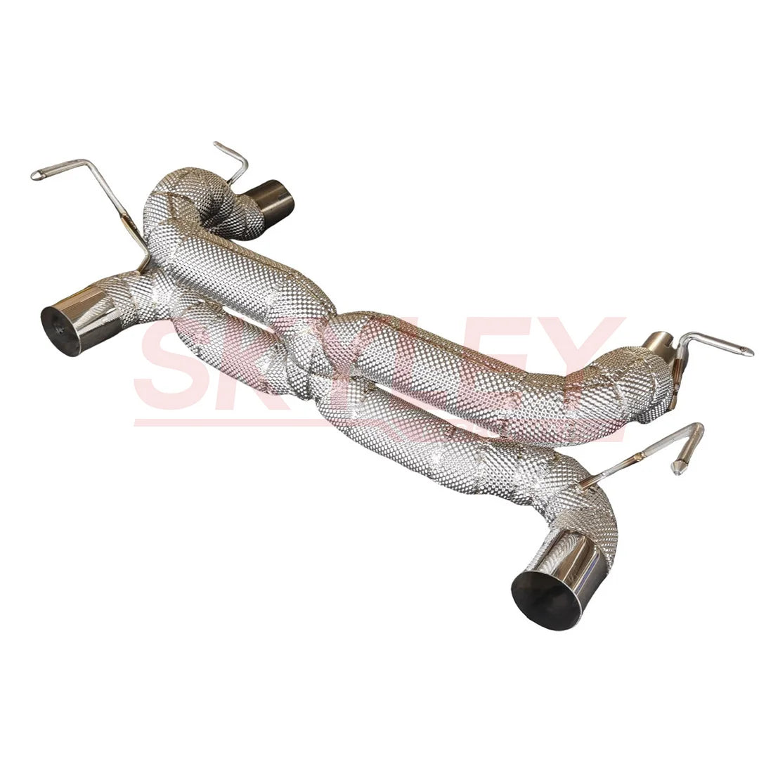 SL Valve Exhaust Catback For Ferrari 488 3.9 2015 Exhaust Valvetronic Catback System Auto Engine Systems