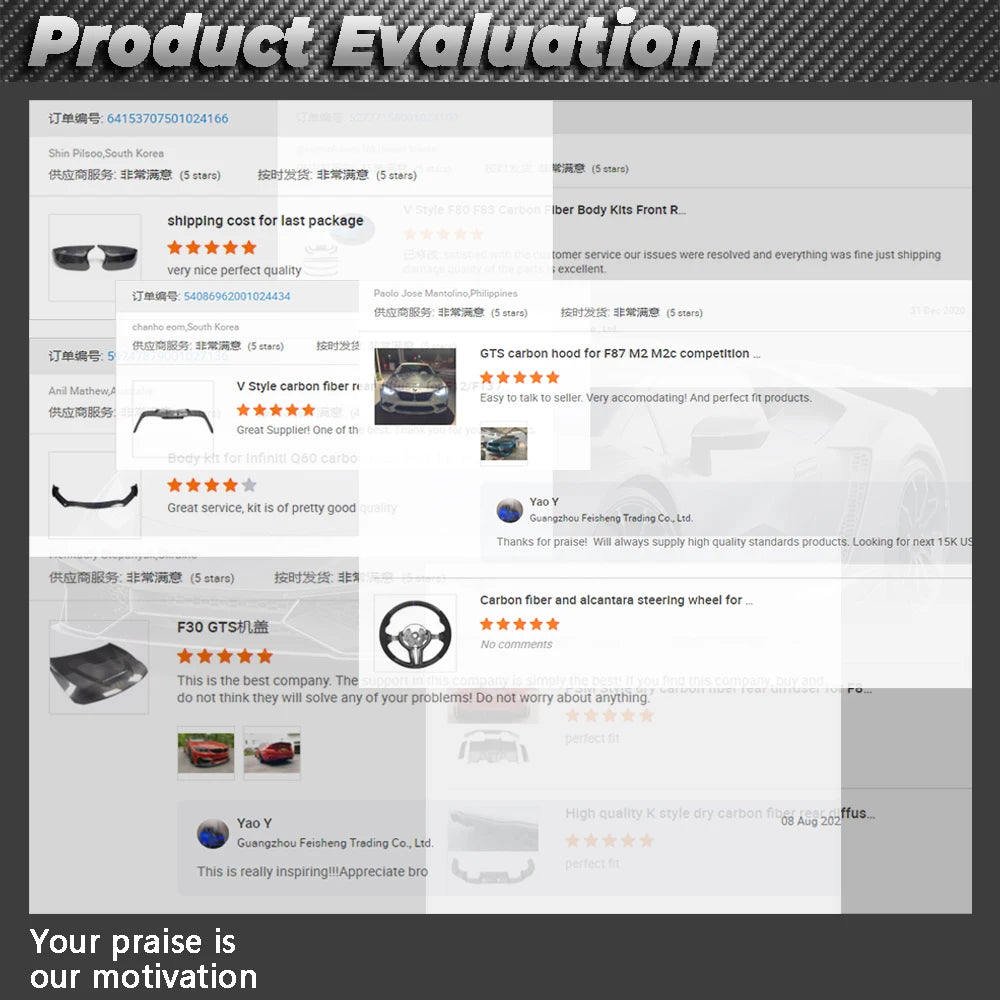 Dry Carbon Fiber Side Fenders for Mclaren 720s Coupe Not Convertble RYFT Design