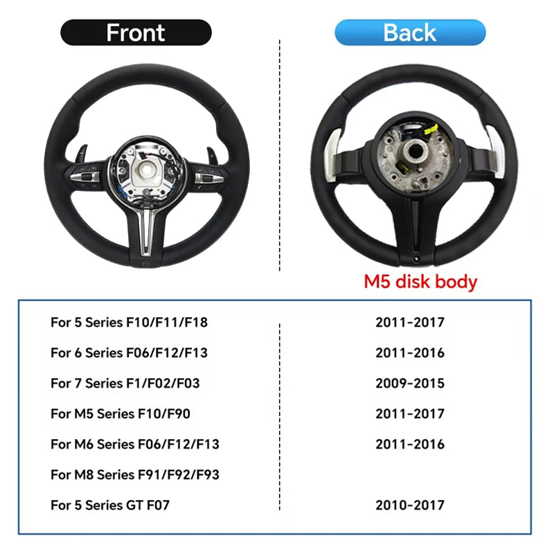 For BMW M Series Steering Wheel F10 F11 F20 F21 F30 F31 F34 F32 F33 F36 F23 M3 M5 M6 E90 E70 Steering Wheel Car Accessories Part