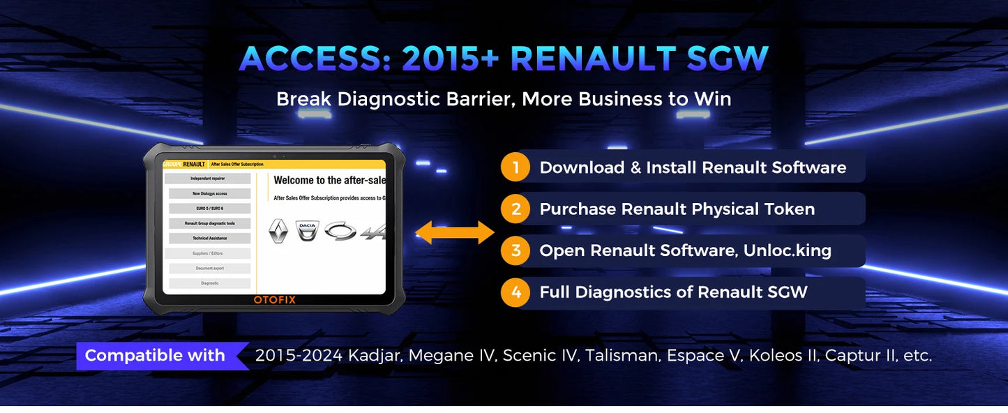 OTOFIX D1 Max Automotive Diagnostic Scan Tool Bi-Directional Scanner ECU Coding DoIP & CANFD 2 Years Update Upgraded of D1 PRO