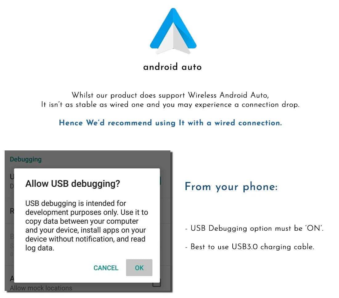 kSmart Auto Wireless CarPlay Android Auto for Alfa Romeo Stelvio & Giulia 16-19 Models Support OEM Microphone