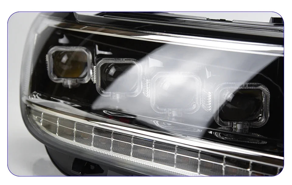 Car Front Lamps for VW Tiguan L 2017-2021 LED Auto Headlights Assembly Upgrade Bugatti Style 4 Projector Lens Accessories