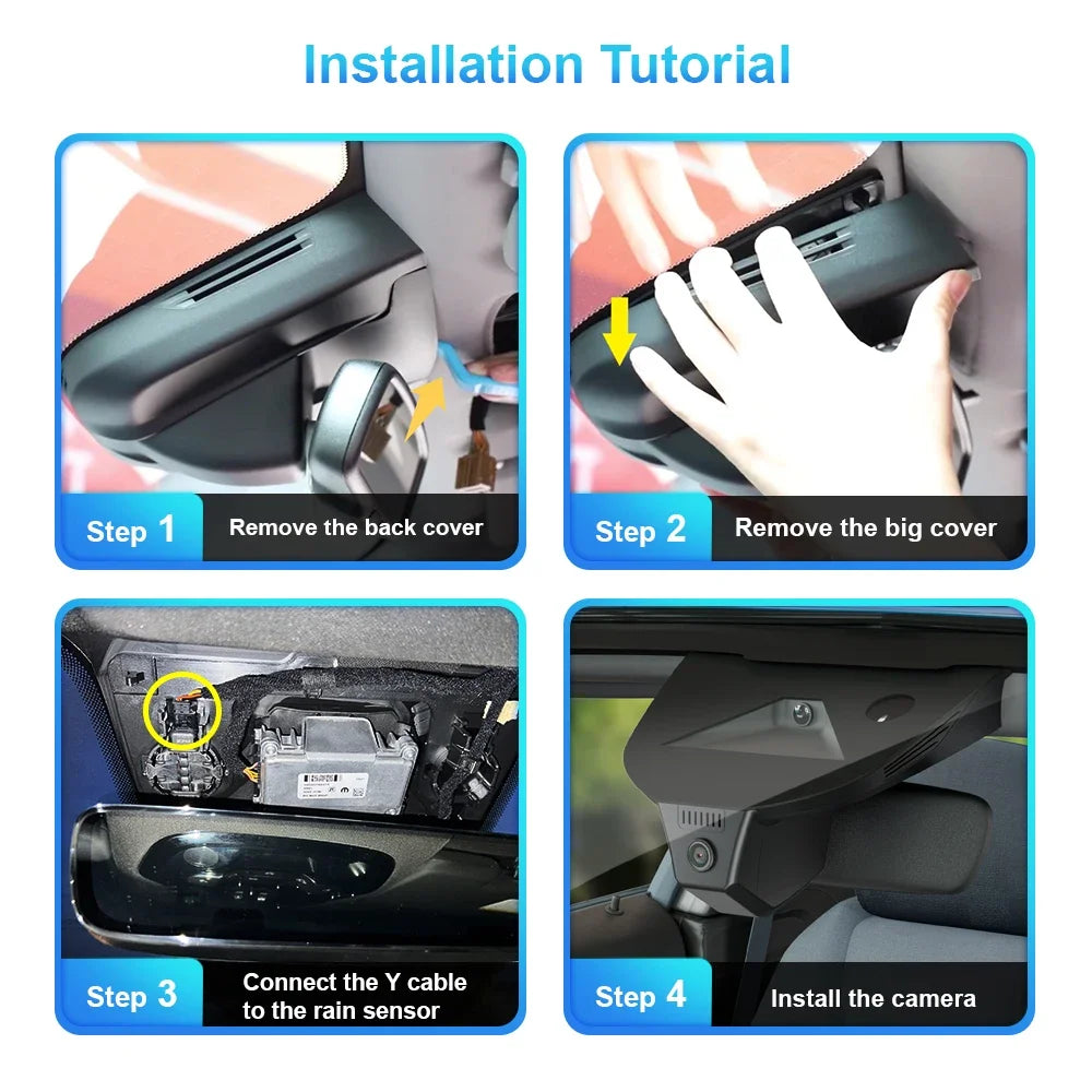 Car Cam For Dodge Hornet / Alfa Romeo Tonale 2023 2024 2025, Perfect Original Factory Style Vehicle Recording Camera