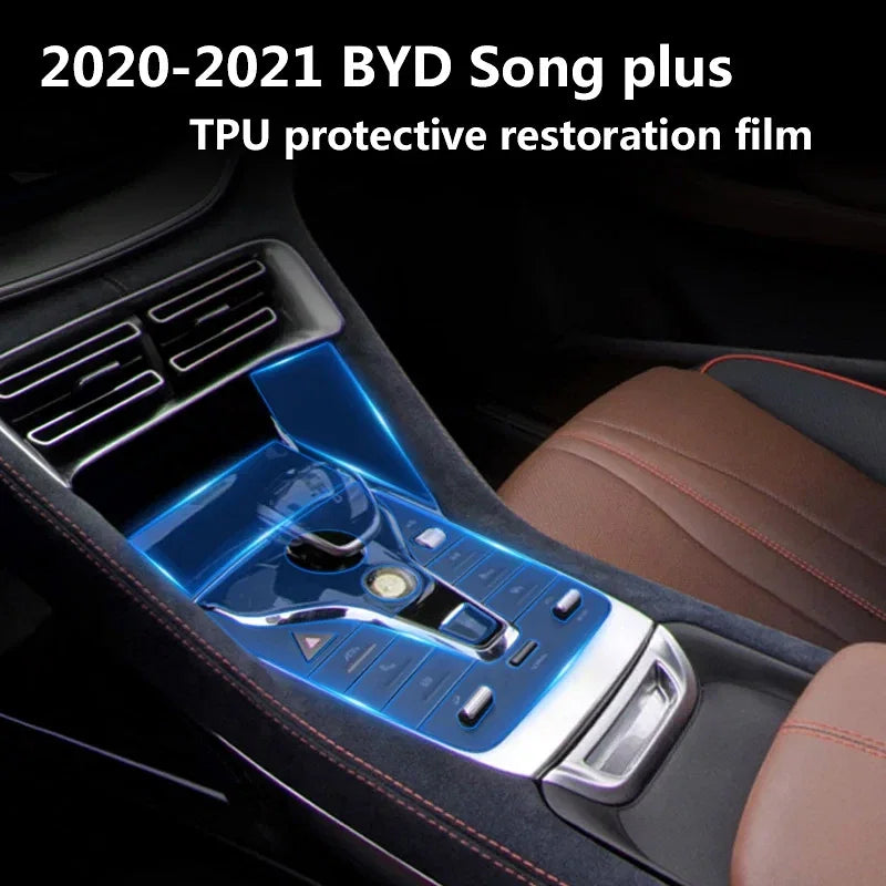 Color Name: Red - For BYD Song Plus DMI EV 2021-2022 Car Center - Premium Interior Accessories from NoEnName_Null - Just $35.09! Shop now at Rapidvehicles