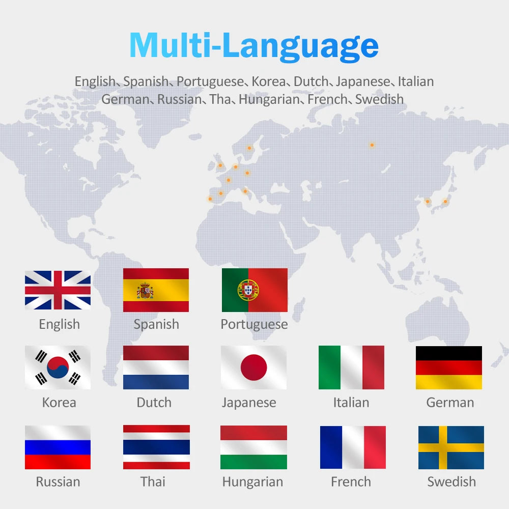 FOXWELL NT624 Elite OBD2 Scanner Car Diagnostic Scanner All Systems Code Reader SAS/Oil/EPB 8 Reset OBD2 Scanner Diagnostic Tool