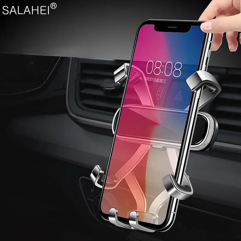 Color Name: Black - Gravity Car Mobile Phone Holder GPS Support For Mercedes Benz C Class 2019 W205 C180 C250 C300 GLC X253 2019 2020 For Iphone - Premium Interior Accessories from SENFEEL - Just $29.91! Shop now at Rapidvehicles